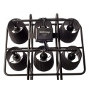 SELETTI Multilamp metalen vloerlamp met dimmer