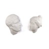 SELETTI Memorabilia Mvsevm tête d'homme en porcelaine - discobolo