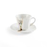 SELETTI Kintsugi Tasse à café + assiette porcelaine n'3