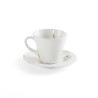 SELETTI Kintsugi Tasse à café + assiette porcelaine n'3