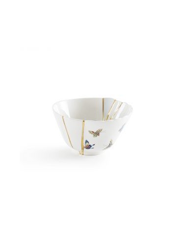 SELETTI Kintsugi Porcelain fruitbowl n'2