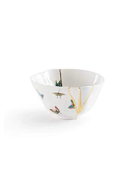 SELETTI Kintsugi Porcelain fruitbowl n'2