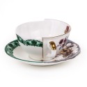 SELETTI Hybrid Porseleinen theetas + bord - Isidora