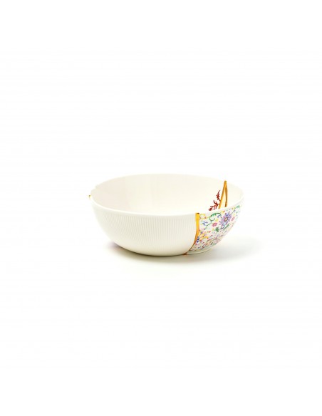 SELETTI Kintsugi Porcelain Salad Bowl - n'1