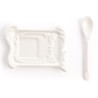 SELETTI I-wares service à café en porcelaine avec col. Manipuler or