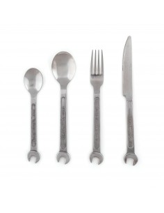 SELETTI Machine Collection cutlery set diy: knife,fork,spoon and coffee spoon stainless steel