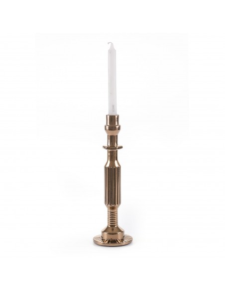 SELETTI Machine Collection Ceramic candleholder small - Transmission
