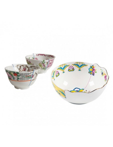 SELETTI Hybrid Porcelain Fruit bowl - Olinda