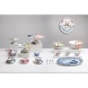 SELETTI Hybrid Assiete à Gâteaux Porcelaine - Leandra