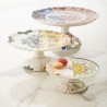 SELETTI Hybrid Assiete à Gâteaux Porcelaine - Leandra
