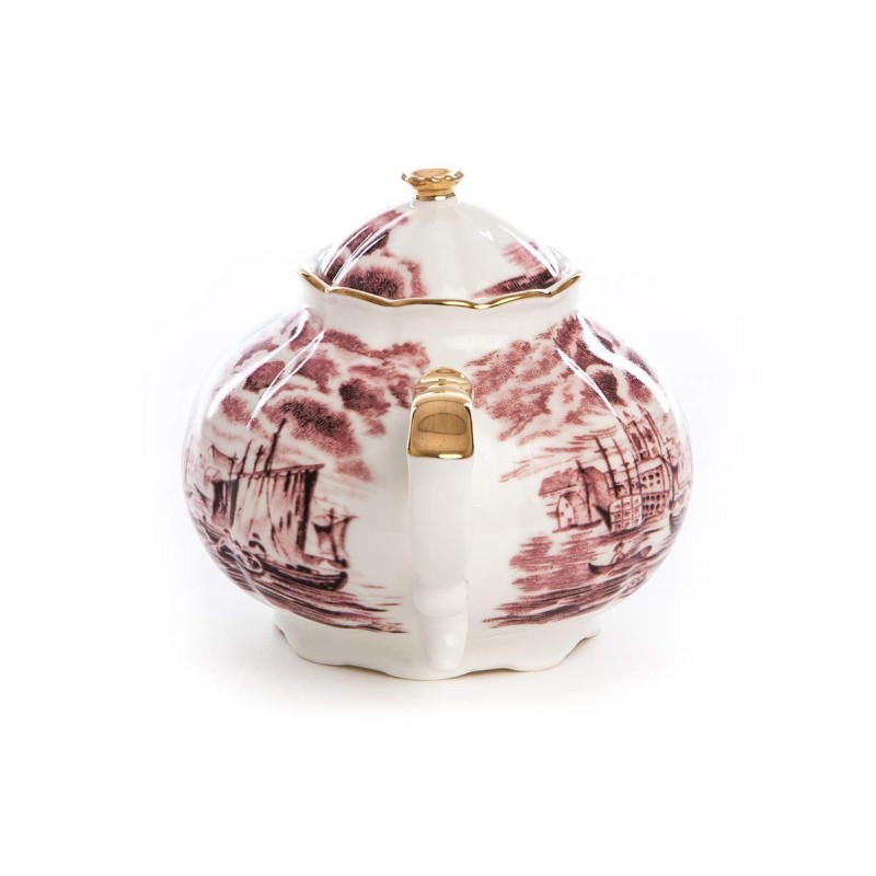 SELETTI Hybrid Porseleinen Theepot - Smeraldina