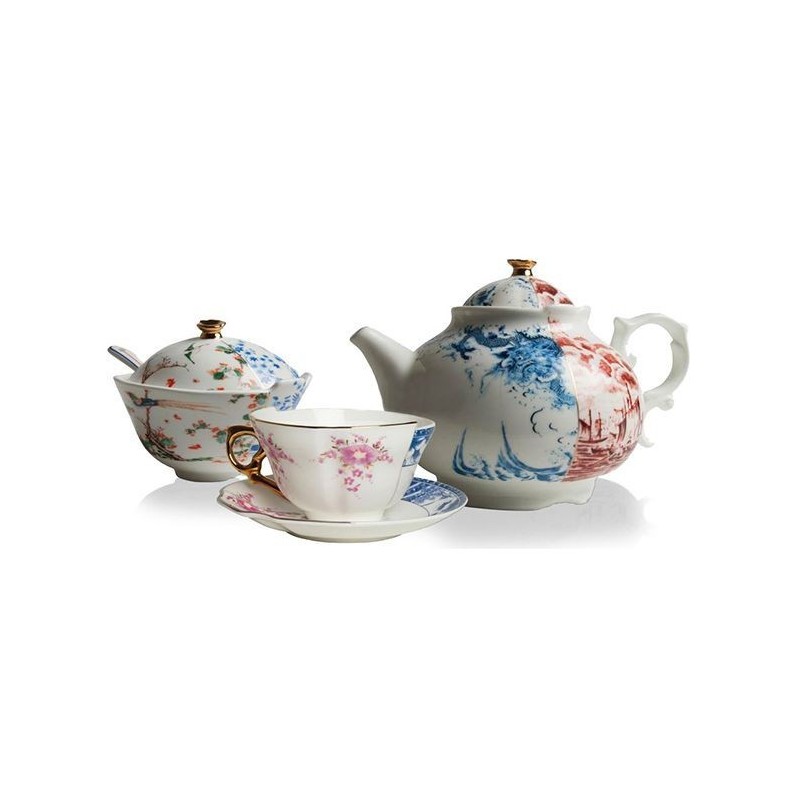 SELETTI Hybrid Porseleinen Theepot - Smeraldina