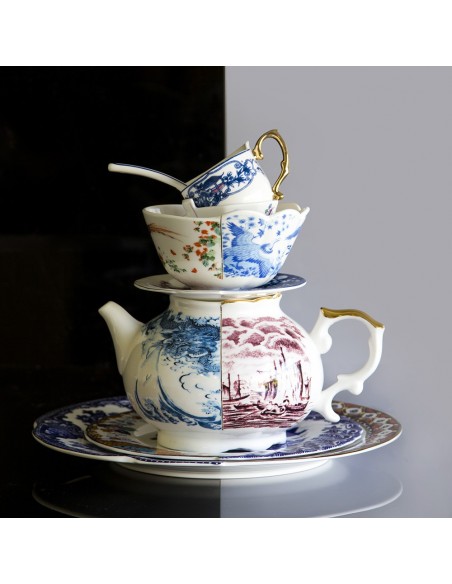 SELETTI Hybrid Porcelain Teapot - Smeraldina