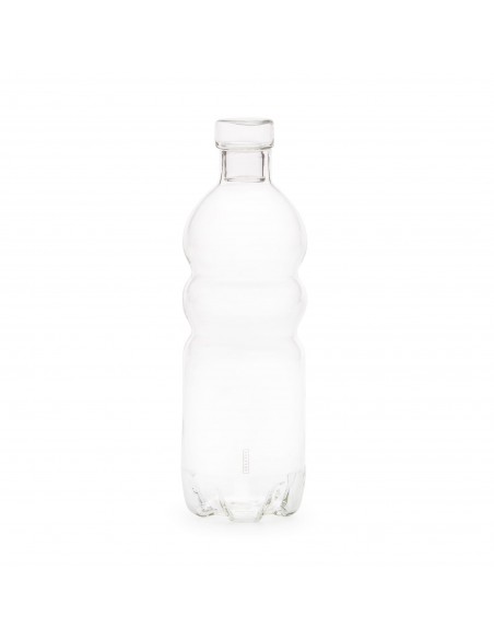 SELETTI Estetico Quotidiano si-bottle bouteille en verre - 7cm/22,5cm H