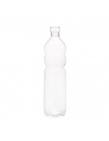 SELETTI Estetico Quotidiano si-bottle bouteille en verre - 8cm/34cm H
