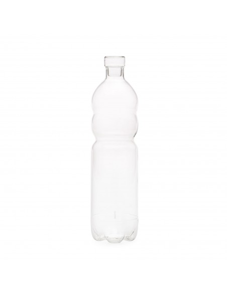 SELETTI Estetico Quotidiano si-bottle glass bottle - 8cm/34cm H