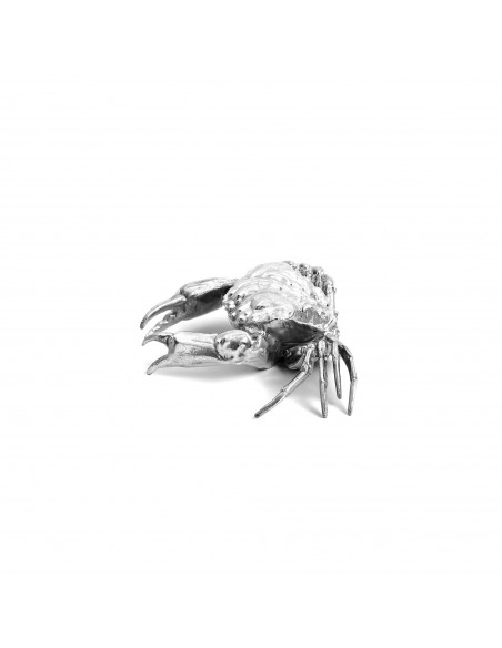 SELETTI Diesel Wunderkammer  "Diesel-Holy Crab" - Krab Aluminium