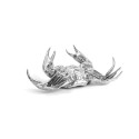 SELETTI Diesel Wunderkammer  "Diesel-Holy Crab" - Krab Aluminium