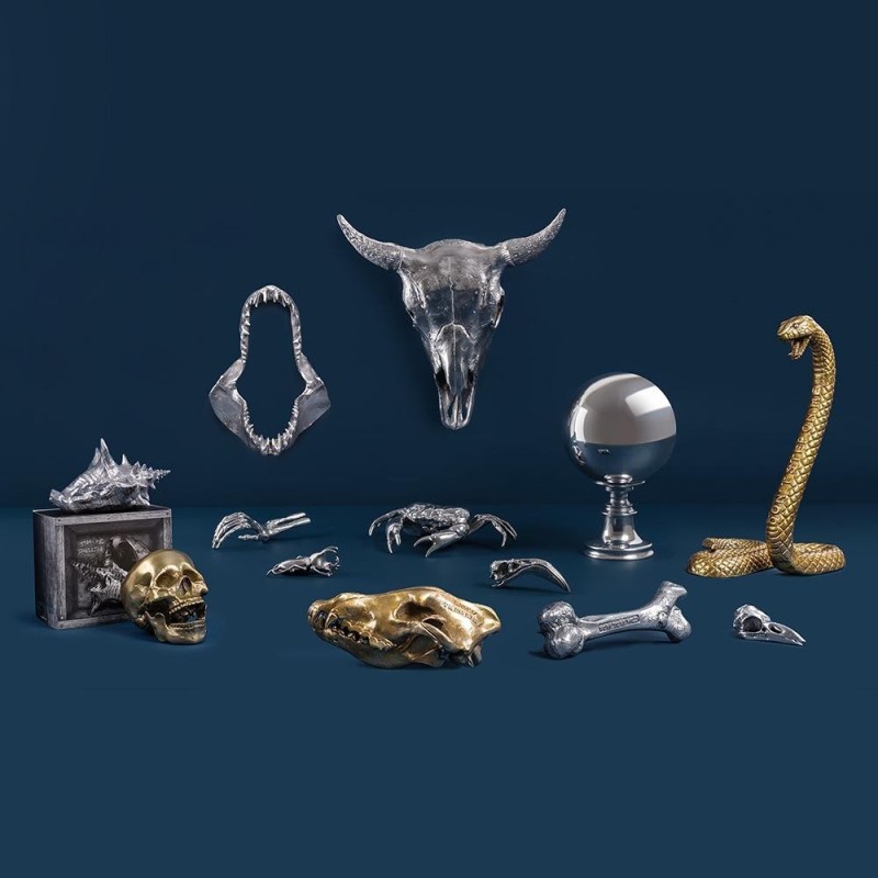SELETTI Diesel Wunderkammer "Diesel-Holy Crab" Aluminium crab