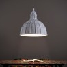 SELETTI Cupolone resin ceiling lamp - white