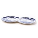 SELETTI dubbelbord in porcelein