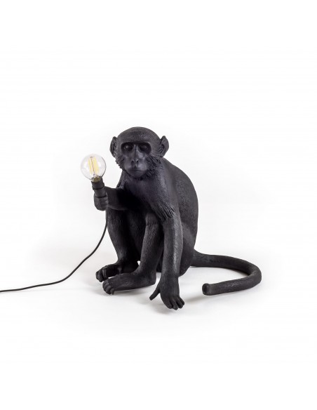 SELETTI The Monkey Lamp Sitting - Outdoor