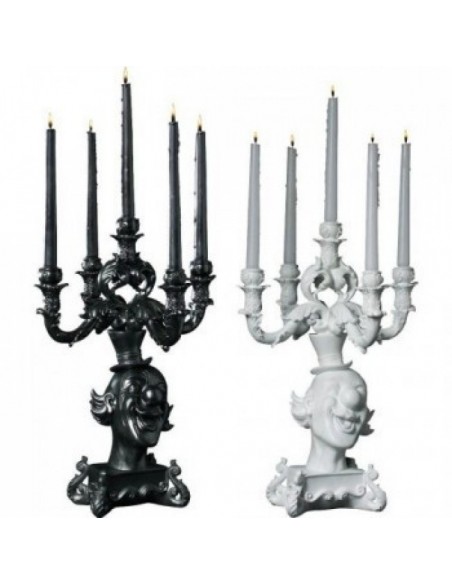 SELETTI Burlesque Candle holder 5 arms - Clown