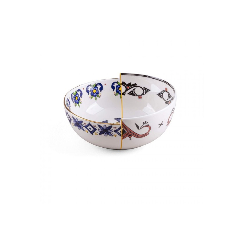SELETTI Hybrid Bol Porcelaine - Tiwanaku