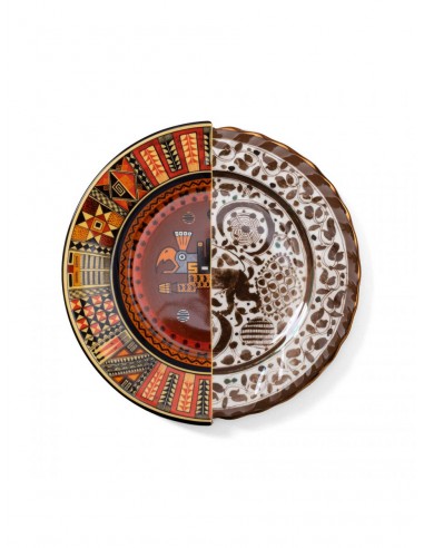 SELETTI Hybrid Porcelain Plate - Mitla