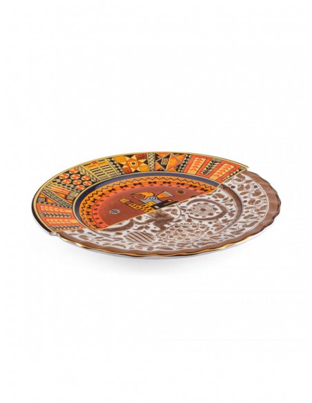 SELETTI Hybrid Porcelain Plate - Mitla