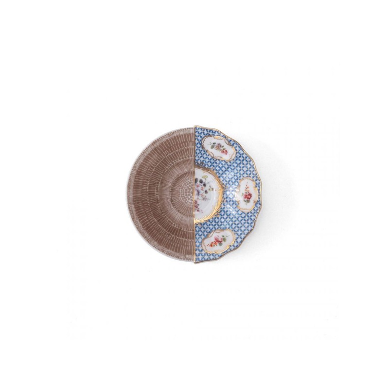 SELETTI Hybrid Tasse à café + assiette porcelaine  - Djenne