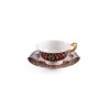 SELETTI Hybrid Porcelain tea cup + plate  - Kannauj