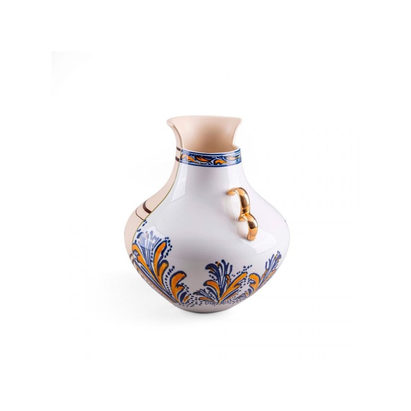 SELETTI Hybrid Porcelain Vase - Nazca
