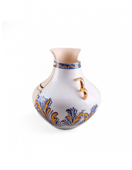 SELETTI Hybrid Porcelain Vase - Nazca