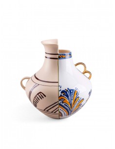 SELETTI Hybrid Porcelain Vase - Nazca