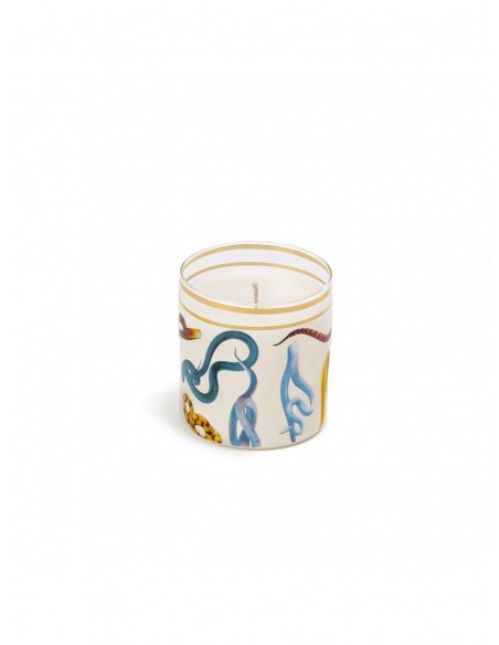SELETTI Toiletpaper Glass Candle - Snakes