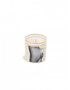 SELETTI Toiletpaper Glass Candle - Two of Spades