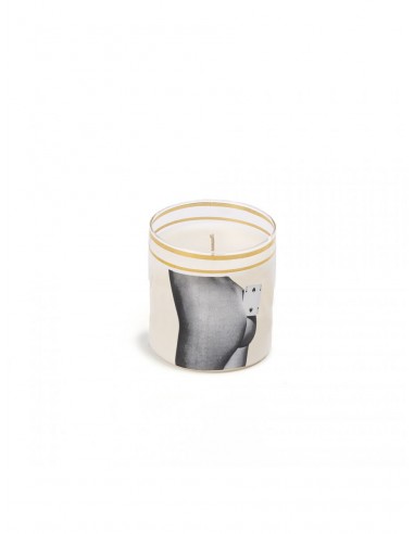 SELETTI Toiletpaper Glass Candle - Two of Spades