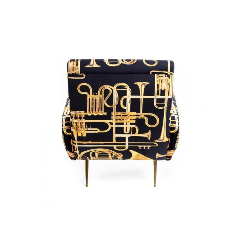 SELETTI Toiletpaper Fauteuil  - Trompettes