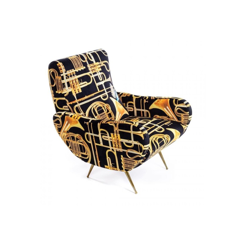 SELETTI Toiletpaper Fauteuil - Trompetten