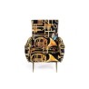 SELETTI Toiletpaper Fauteuil  - Trompettes
