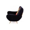 SELETTI Toiletpaper Fauteuil - Langue Noir