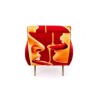 SELETTI Toiletpaper Fauteuil - Miel