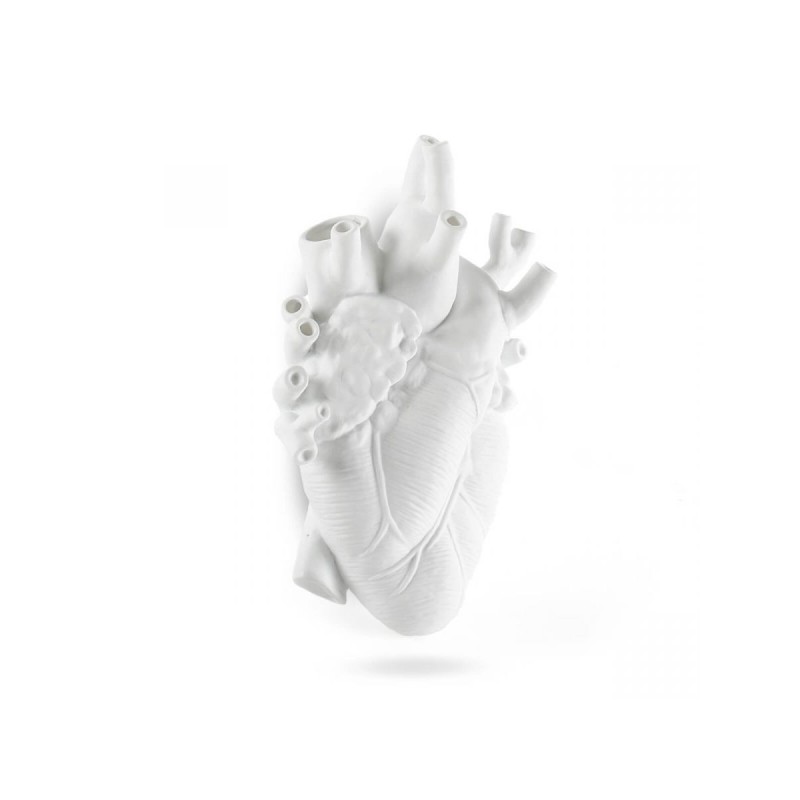 SELETTI Vase en porcelaine "Love In Bloom" (grand)