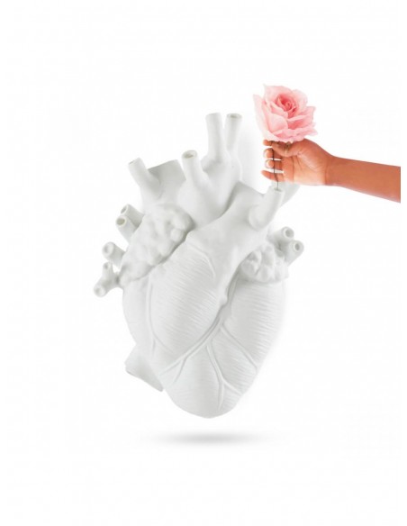 SELETTI Vase en porcelaine "Love In Bloom" (big)