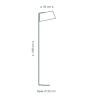SECTO DESIGN Owalo 7010 Lampadaire