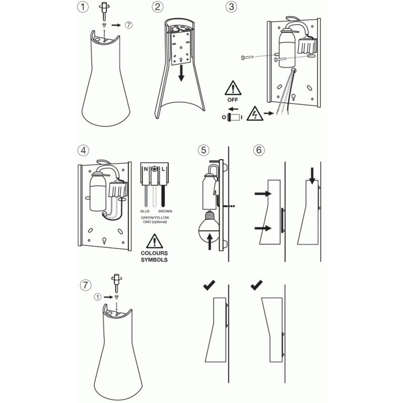 SECTO DESIGN Secto 4230 Muurlamp