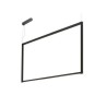 Nemo Spigolo Verticale Lampe suspendue - Noir - Outlet