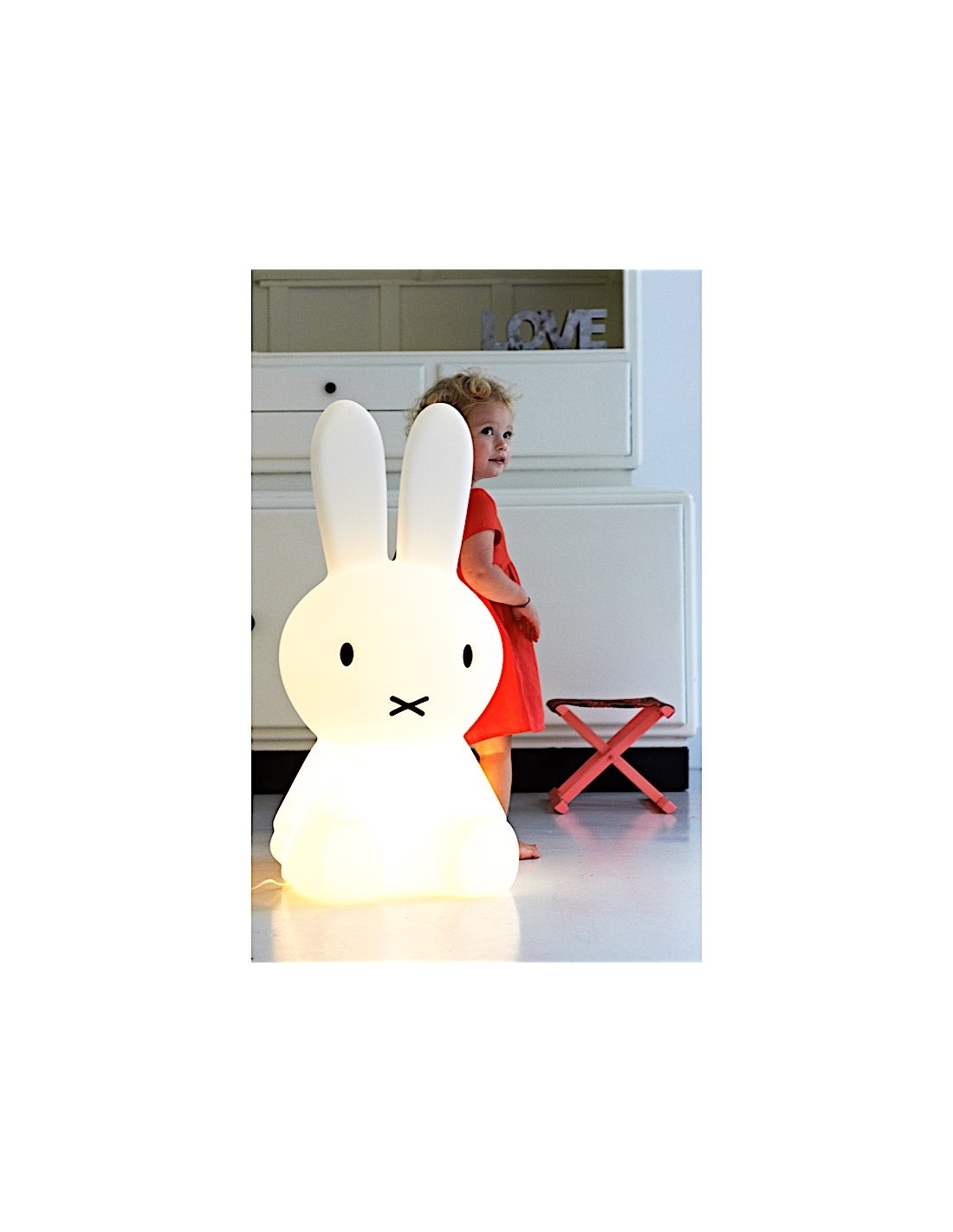 Wijde selectie probleem grafisch MrMaria Nijntje / Miffy LED lamp 80cm Vloerlamp